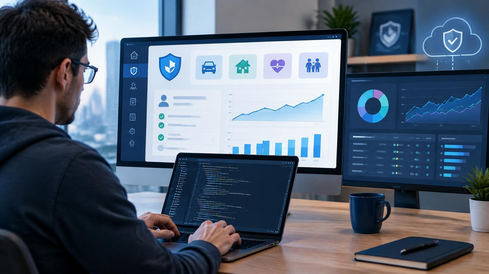 insurance software interface