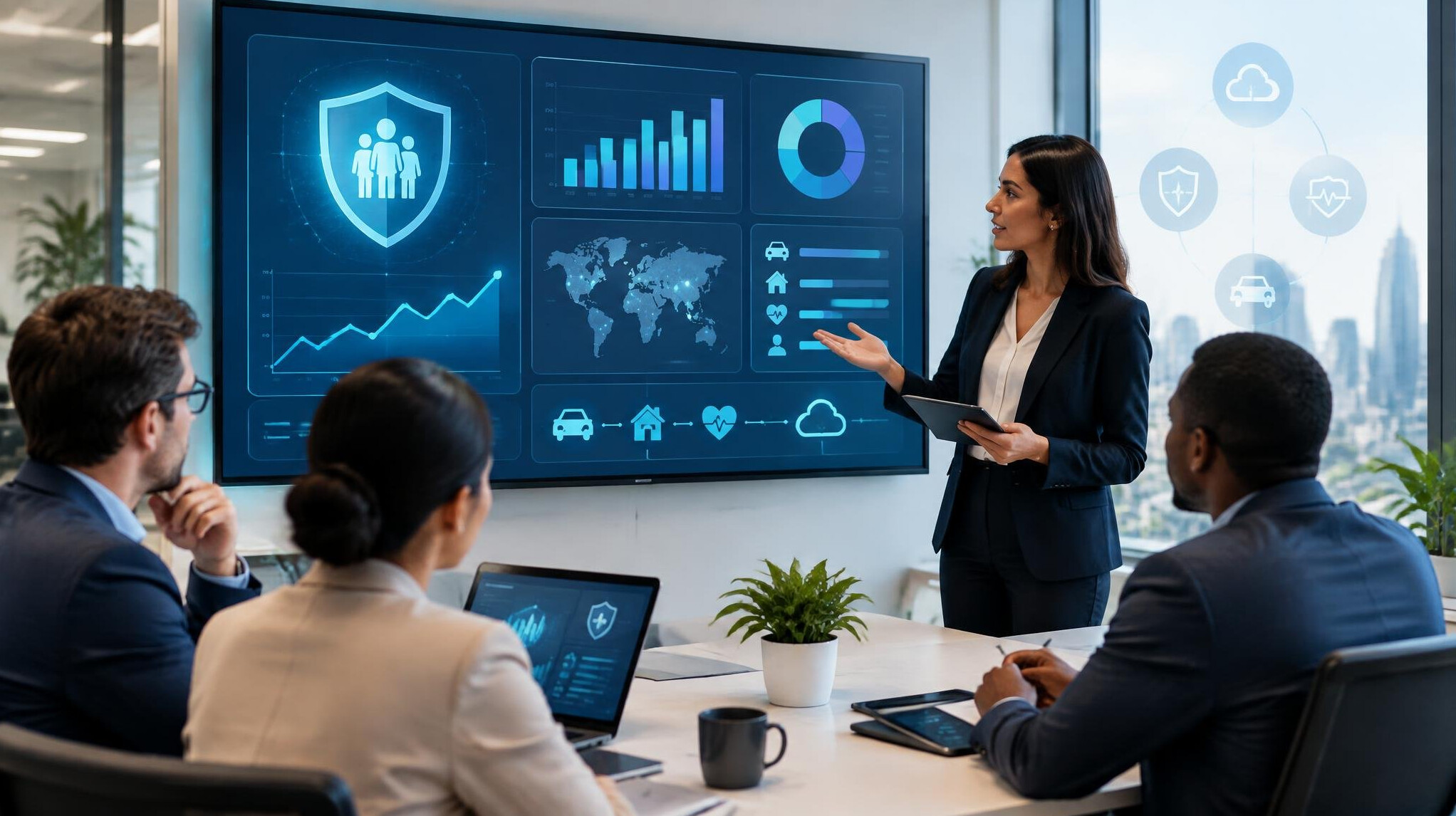 insurance technology dashboard